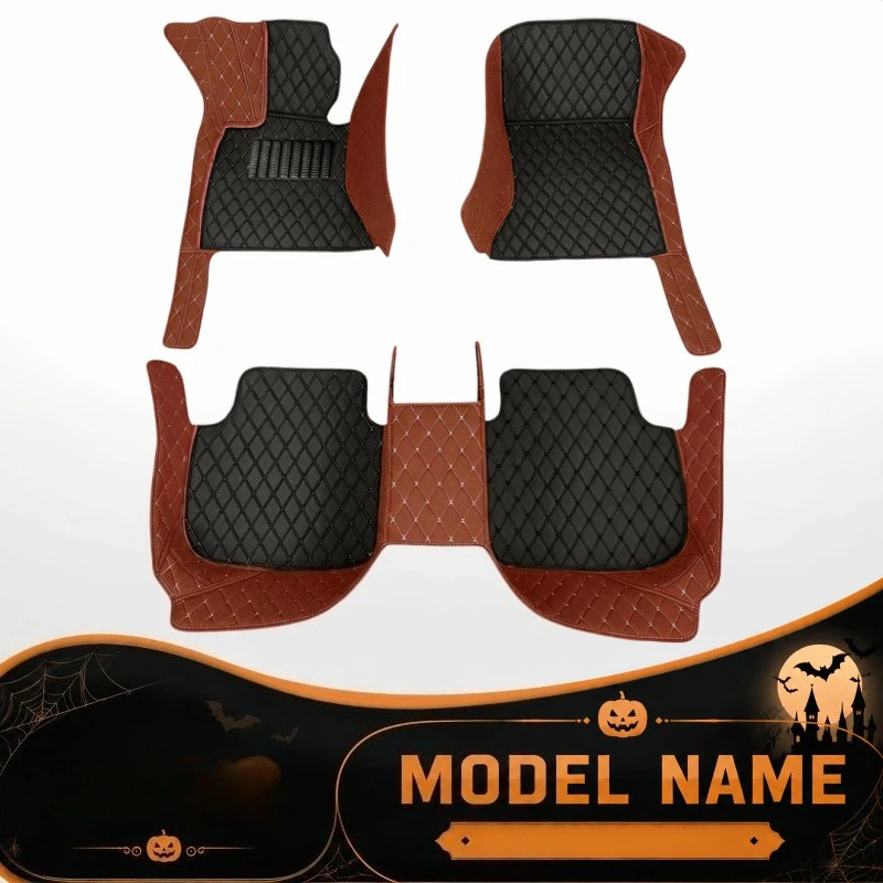 For xiaomi pad 7 Precision-Fit 3D Full Coverage Diamond Faux Pu Faux pu leather Car Floor Mats, Anti-Slip