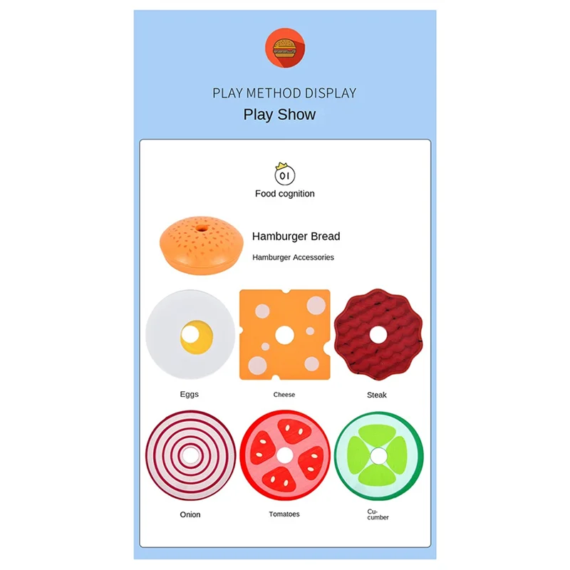 

ABXE-имитация деревянной ролевой образовательной еды, резки и сборки