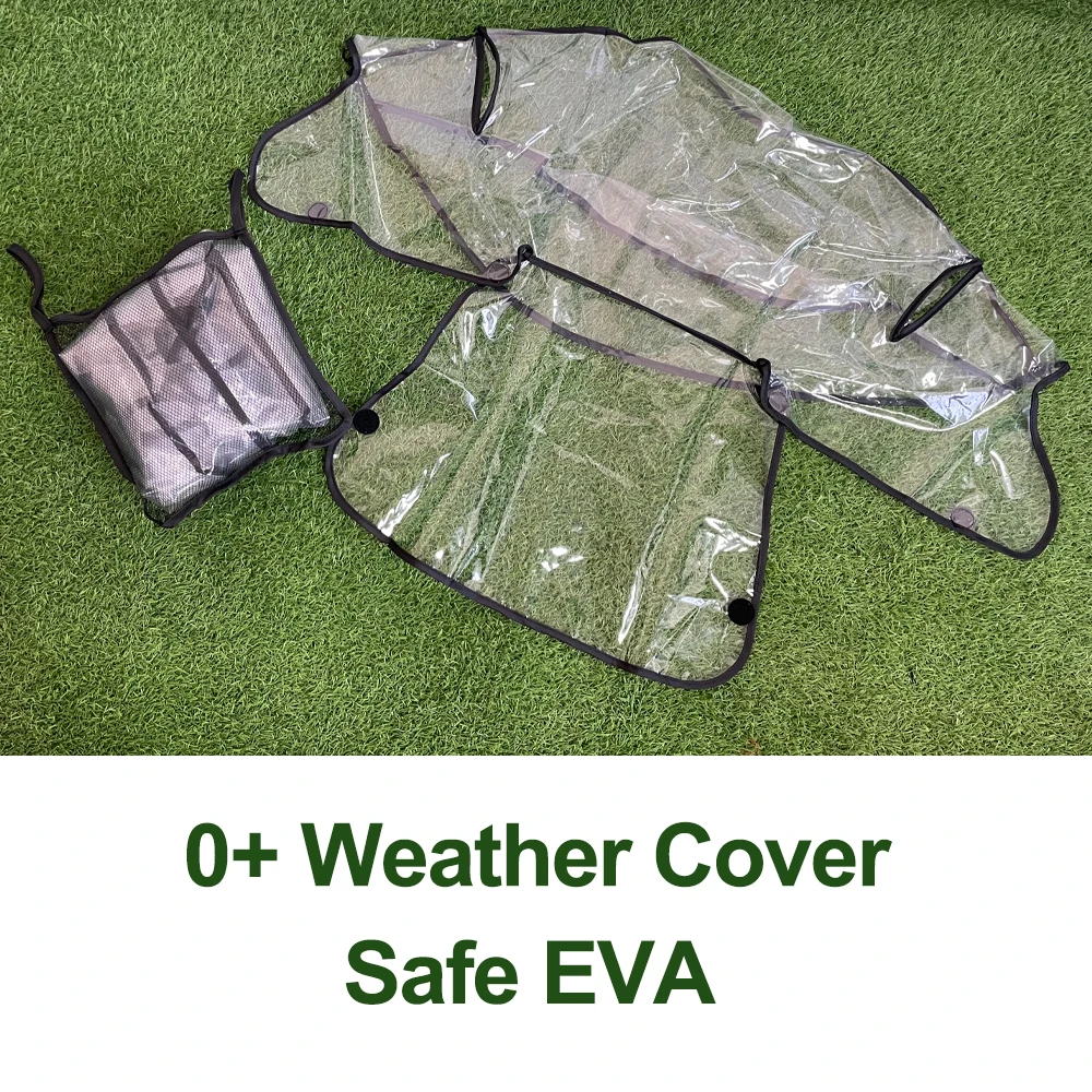 COLU KID ® Kinderwagen-Zubehör, Regenschutz, wasserdichte EVA-Abdeckung, kompatibel mit Yoyo Yoyo2 Yoya Kinderwagen – Detail 11