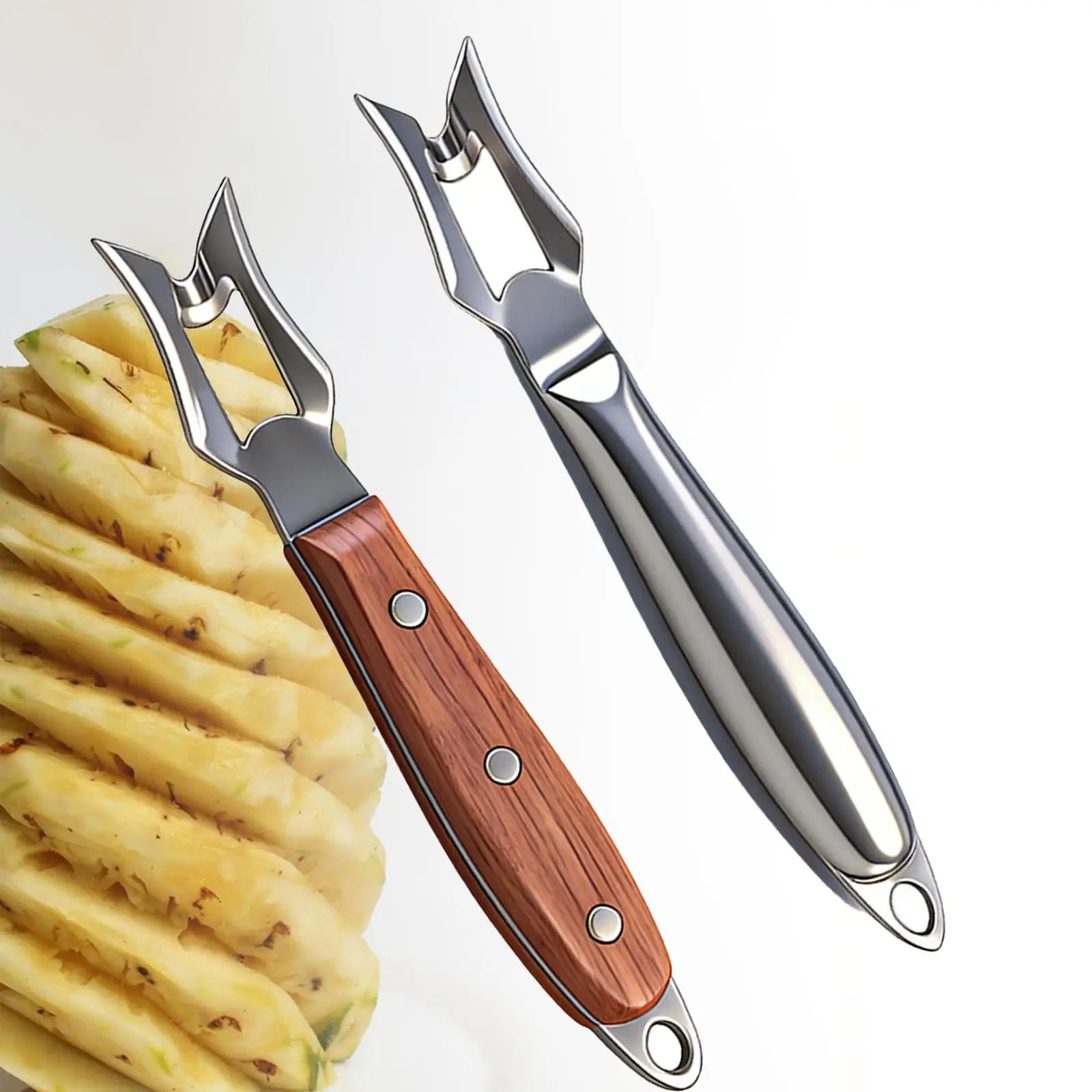 Descorazonador Manual de Jaca, Ergonómico, de Acero Inoxidable, Herramienta Portátil para Quitar el Núcleo de Vegetales, para Cocina