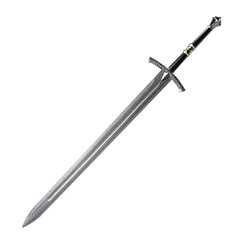 Casa popular stark jogo tronos espada gelo greatsword arma adereços para coleção presente dia das bruxas 114cm 1.76kg