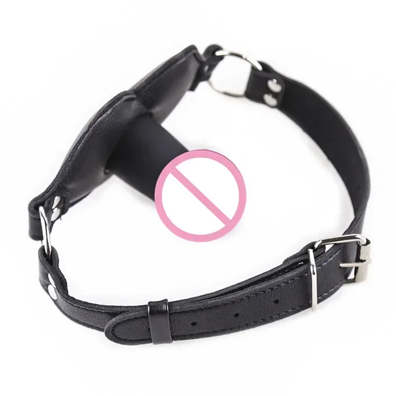 Bdsm Open Mouth Gag Bondage Oral Fixation Plug Slave Restraint Silicone Harness Strapon Dildo Mouth Gag Sex Toys