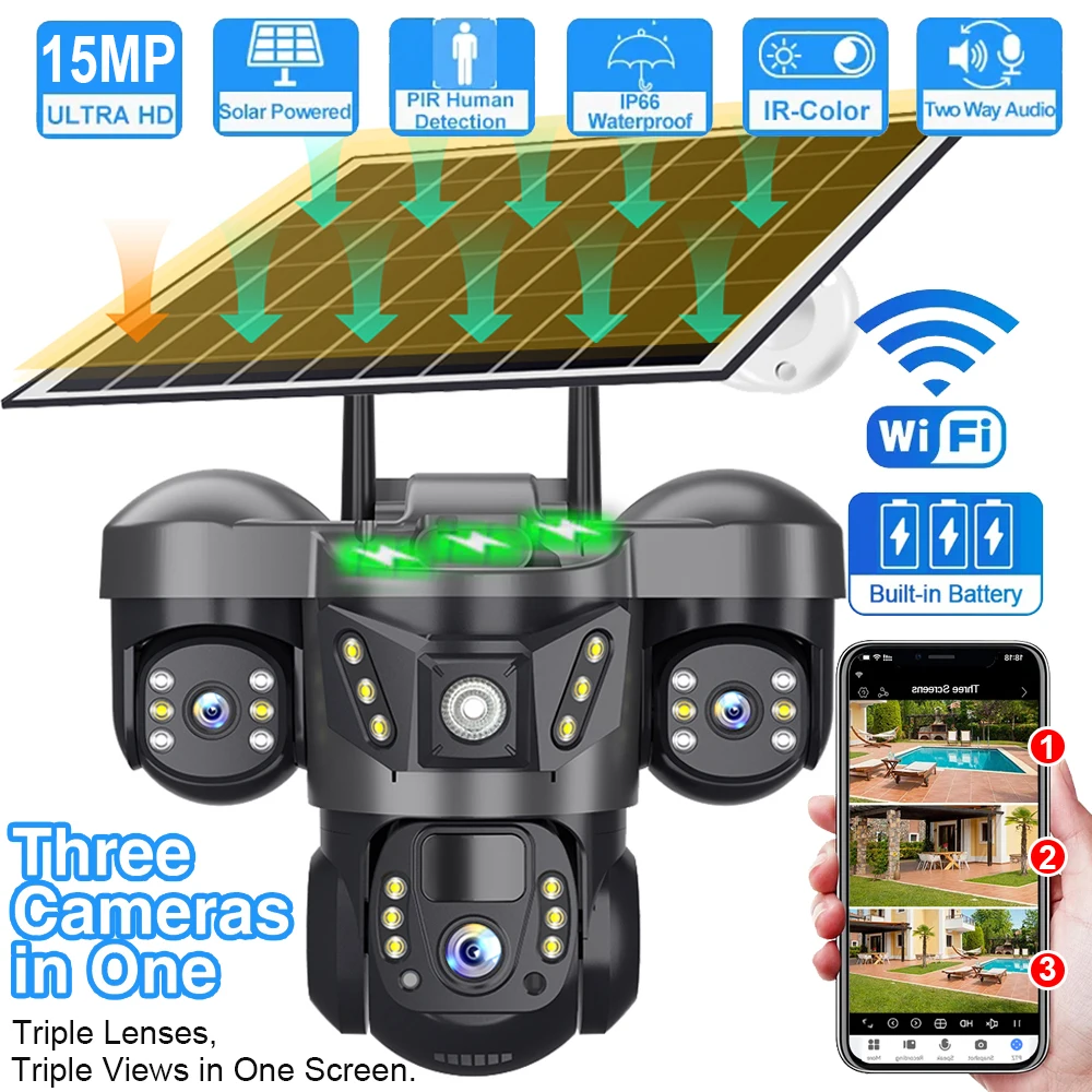 Wifi Solar Camera V…