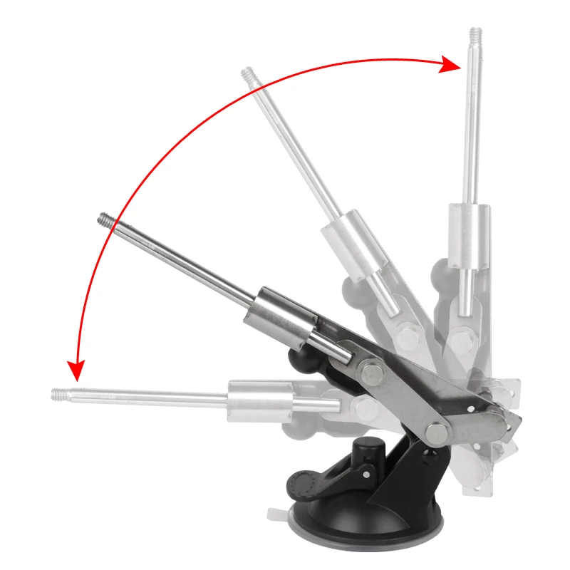 Imagem -03 - Atuador Linear Elétrico Telescópico Broca Impulsionada Mecanismo Reciprocante Curso de 45 mm Conector 3xlr Eixo Flexível Haste de Extensão