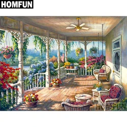 HOMFUN Full Square/Round Drill 5D DIY Diamond Painting