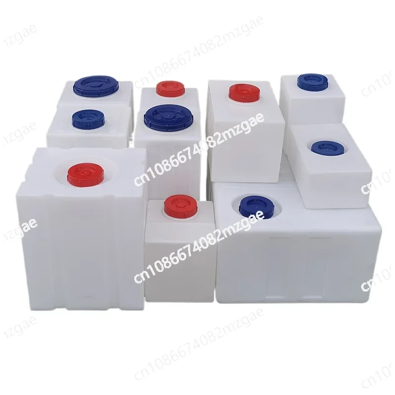 

PE plastic water tank square thickened water storage large capacity bucket vertical horizontal household RV water tank