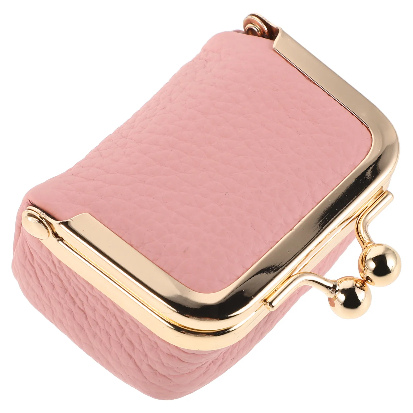 

Vintage Kiss Lock Jewelry Box Pink Mini Ring Necklace Earring Jewelry Box Coin Purse Travel Jewelry Boxes For Necklace Earring
