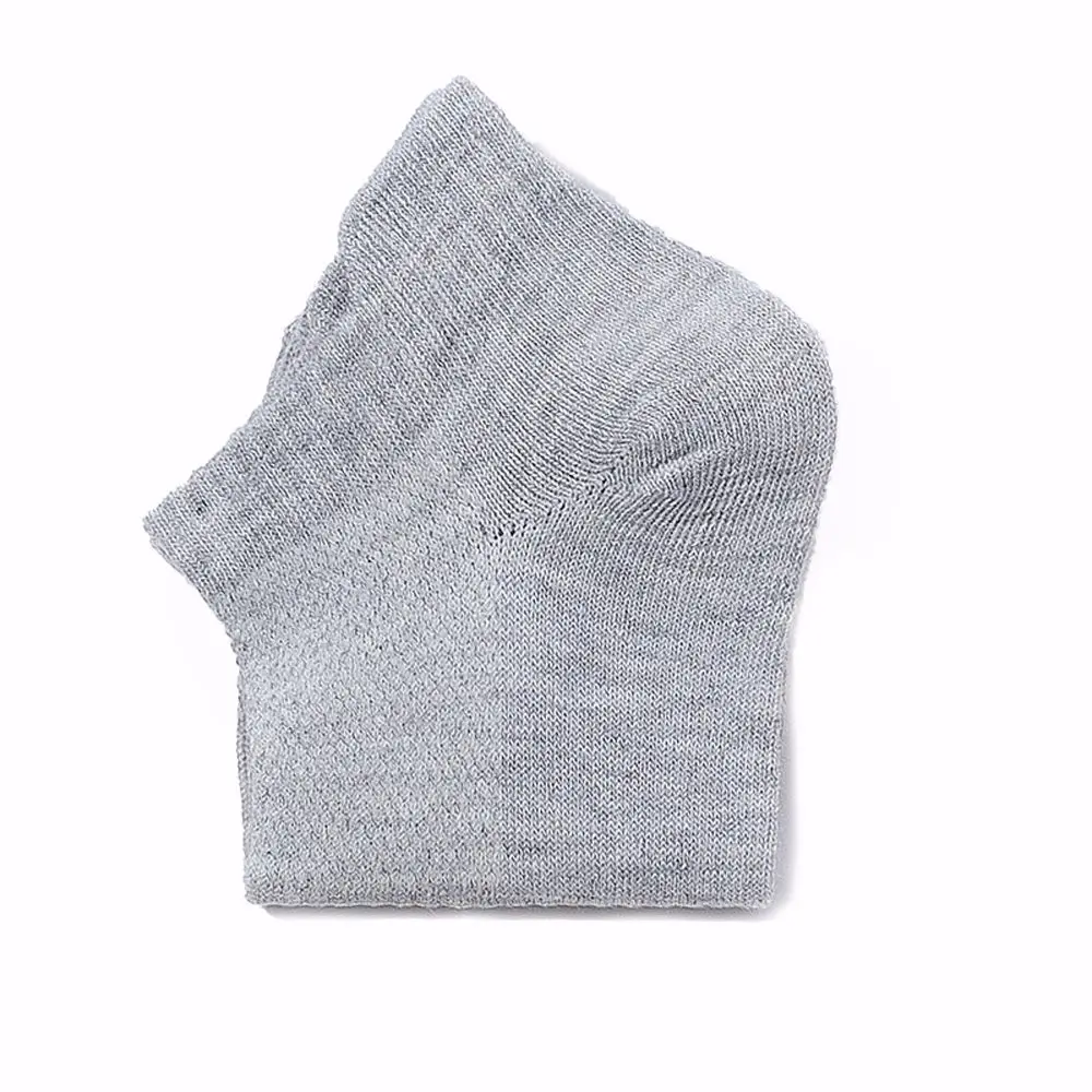 

Simple Thin Solid Color Shallow Cotton Mesh Men's Socks Low-top Socks Boat Socks Hosiery