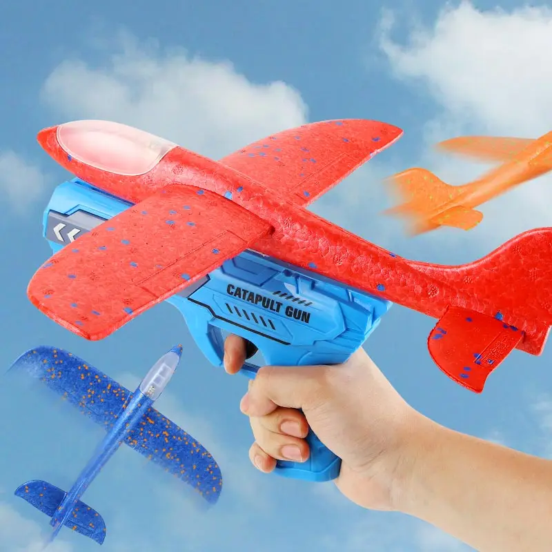 

Montessori Foam Plane Outdoor Sport Toys for Children Boys 3 To 7 Years Gift Games Child Foam Plane Glider Airplane Gun Kids Toy