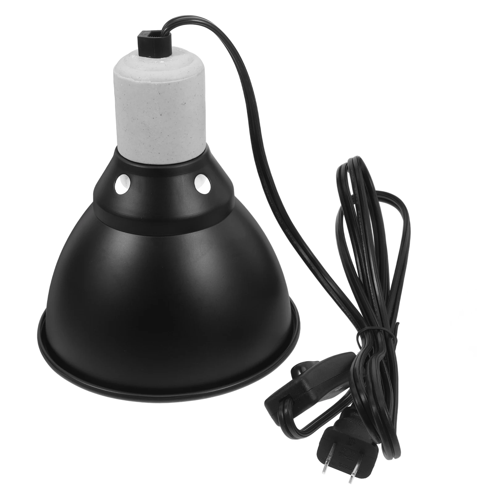 

Reptile Heating Lamp Fixture Basking Bulb For Turtle Lizard Heat Light Durable Energy Efficient Pet Habitat