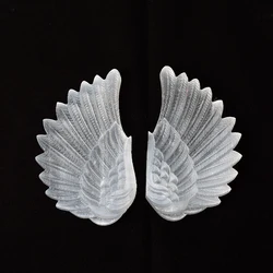 1Set Natural Selenite Angel Wing Stone Twain Mineral Specimen Crystal Crafts Lucky Items Feng Shui Collection Home Decor