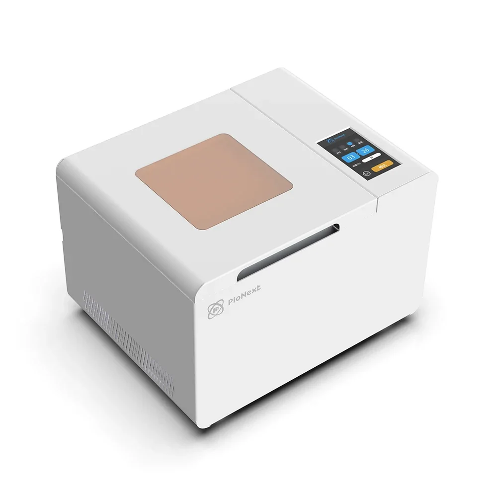 Pionext UV02 عالية السرعة جميع جولة سطح المكتب ضوء الأسنان الصغيرة الأشعة فوق البنفسجية الراتنج علاج 368 385 40nm مصباح لآلة الطباعة #4