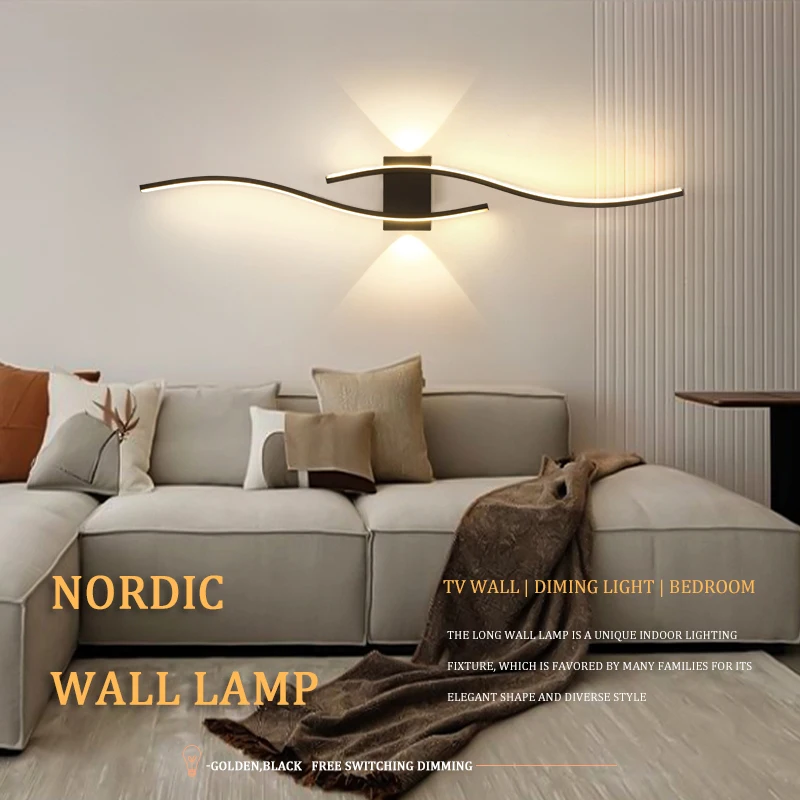 

Modern Simple Wall Lamp Kitchen For Ceiling LED Living Room Light For Wall Light Home Decor TV Wall Bedroom Living Room Lighting