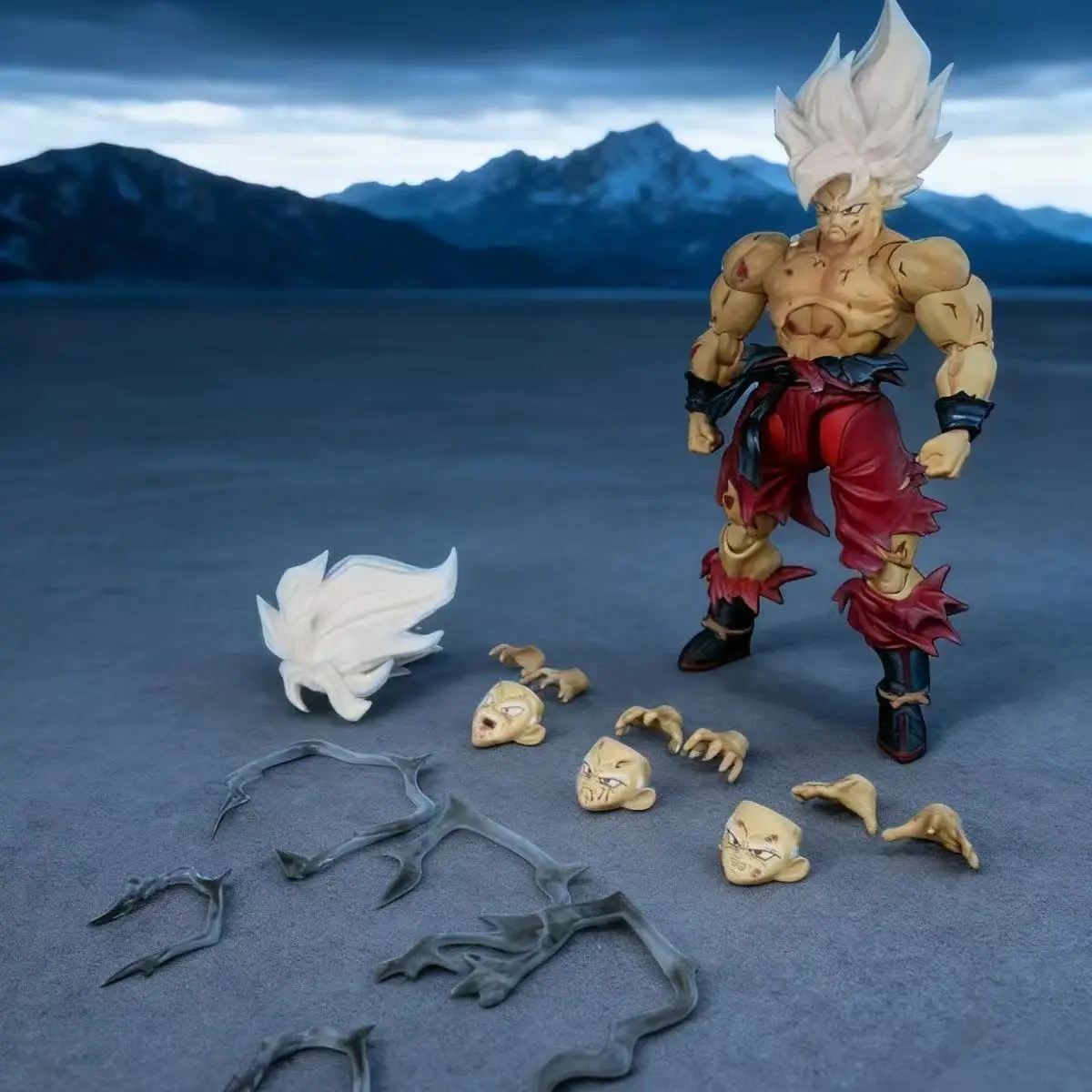 متوفر في المخزون N&T Dragon Ball Shf Super Series أسبوعي اللون Goku Battle Damage 3.0 شحن متحرك للجسم في ديسمبر