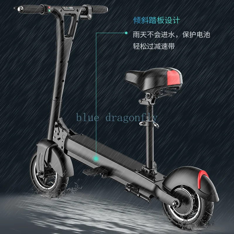 New 10-inch mini folding electric bike frame, ideal for commuting and leisure