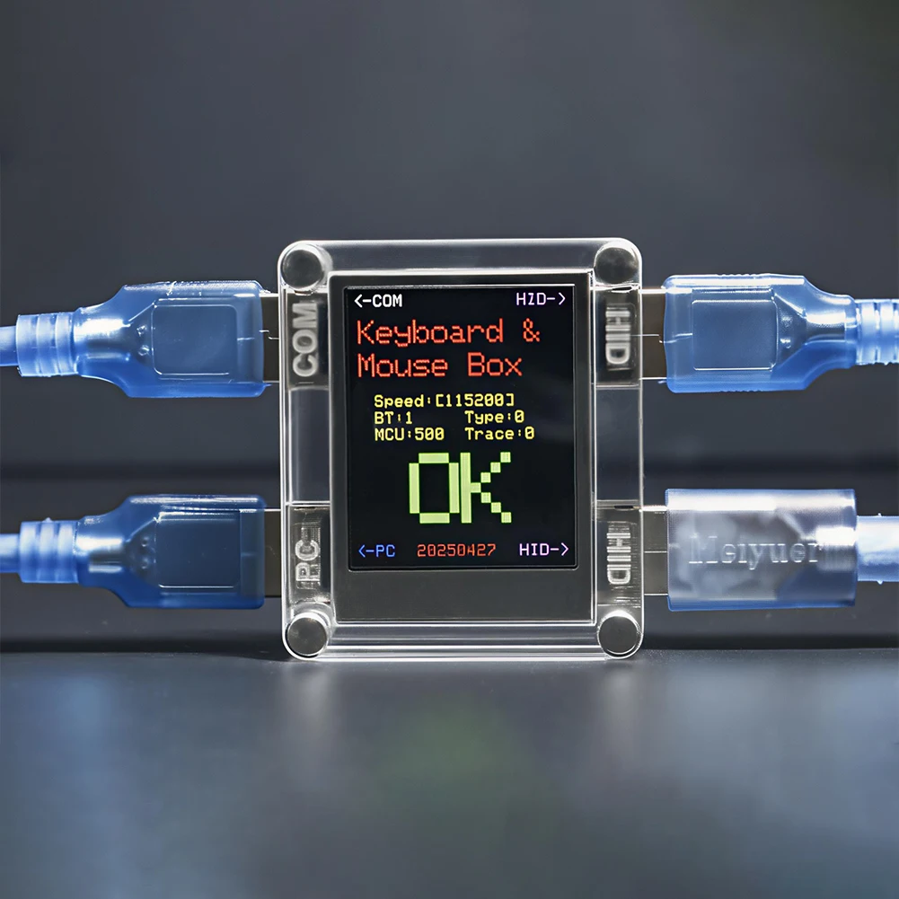 

KMBox-Net Single Machine Dual Controller 100M High-Speed USB Converter Wireless Game Controller Game Device