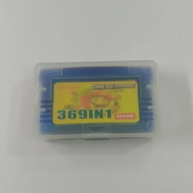 Super Mario Bros GBA Game Cartridge Card Anime 369 In 1 Game Boys Advance Games Sereis Game for GBA GBASP NDS IDS NDSL IDSL Gift