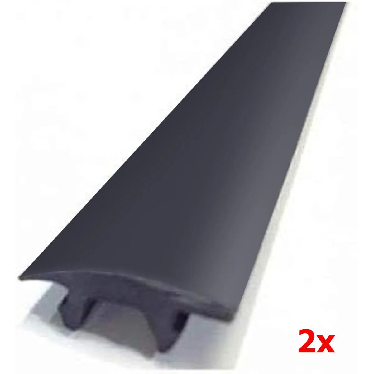 Tiras de sellado de barra transversal para portaequipajes, tiras de goma con ranura en T, 2 uds., 1,5 m, adecuadas para THULE y otras marcas