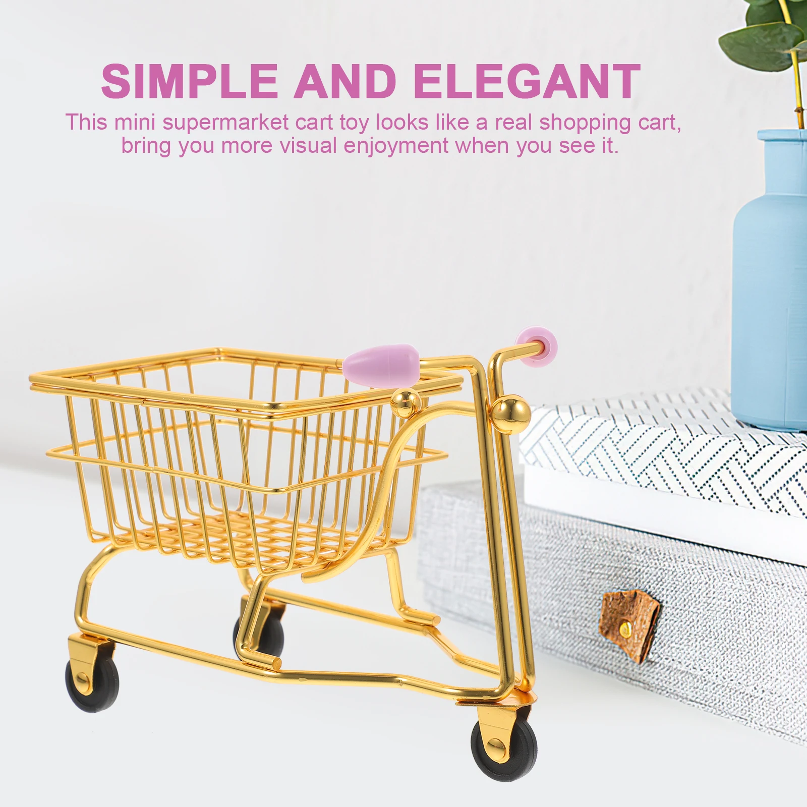 

Egg Holder Grocery Play Cart Stand Mini Makeup Sponge Orgaznier Shopping