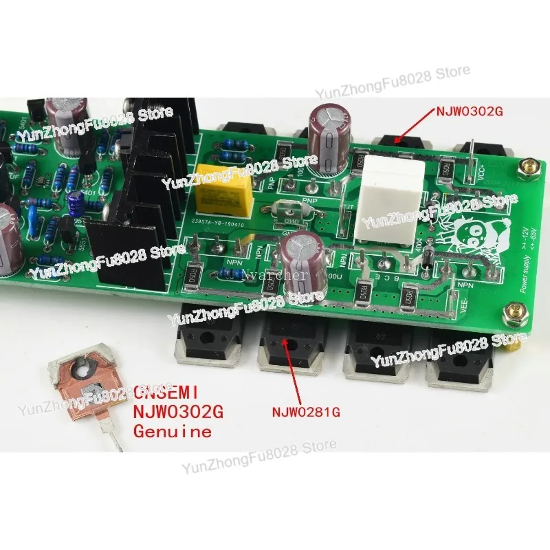 2PCS L20.5 Dual Channels Audio Amplifiers LJM HI-END Ultra-low Distortion Sound Amplifier DIY Kits and Finished Boards