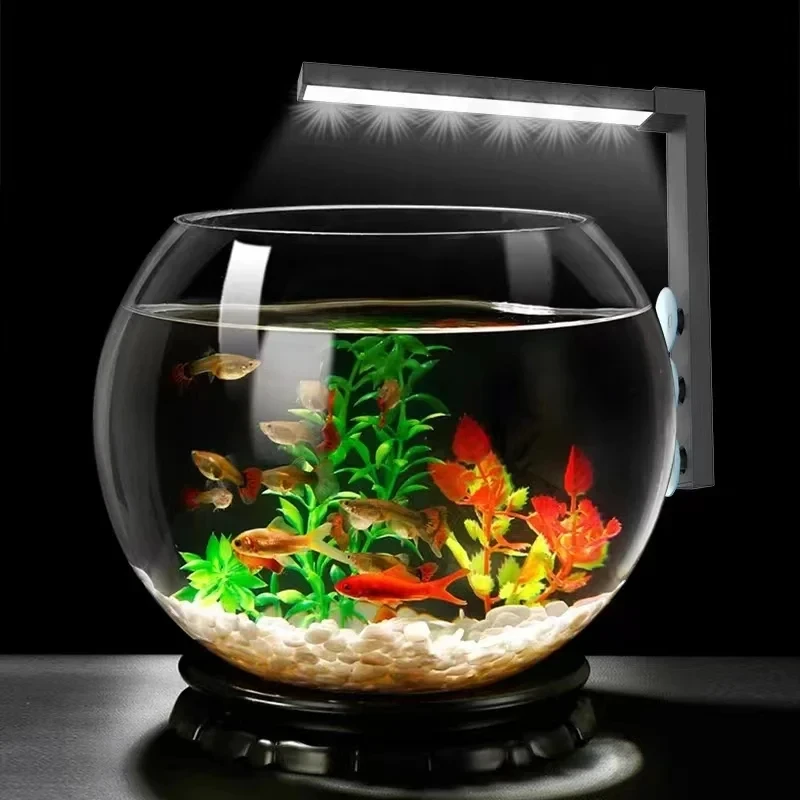 

Mini and Easy LED Fish Tank Light Ultrathin Portable Sucker Bright Lighting Water Grass Seaweed Tank Lamp Supplement Light