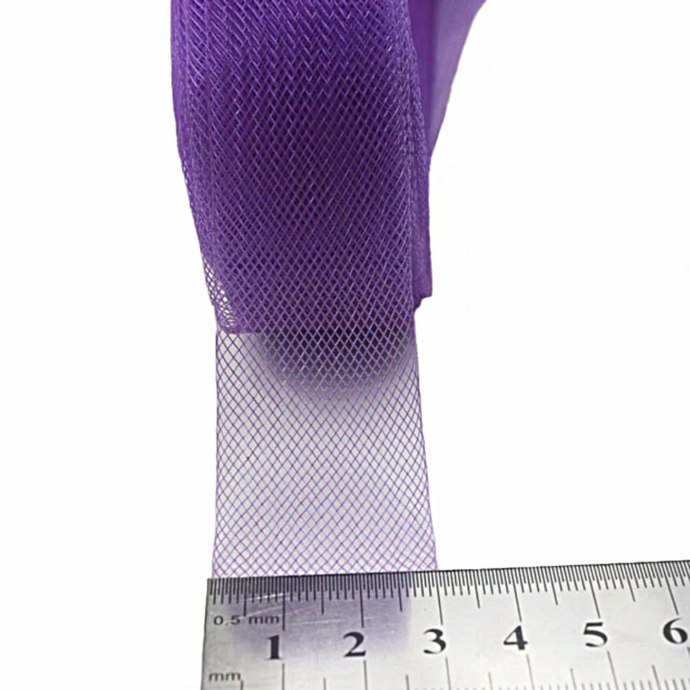 IuBuFiGo Plain Crinoline Horsehair Braid 100Yard Lot #31Color 1.2" 3cm for Hat Making Fascinator Craft