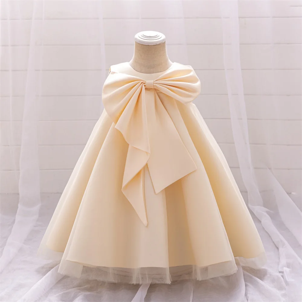 Charlotte Stylish Baby Toddler Bowknot Flower Girl Birthday Party Graduation Ceremony Pagenat Formal  Photography Dress