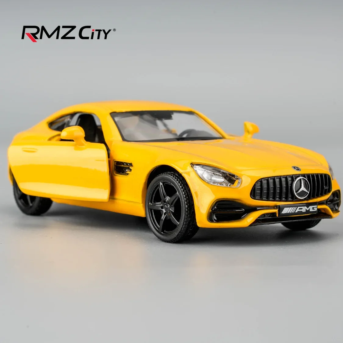 RMZCITY BENZ GT-modelo de aleación de coche de juguete fundido a presión, colección de Metal, juguetes para regalo, 1:36