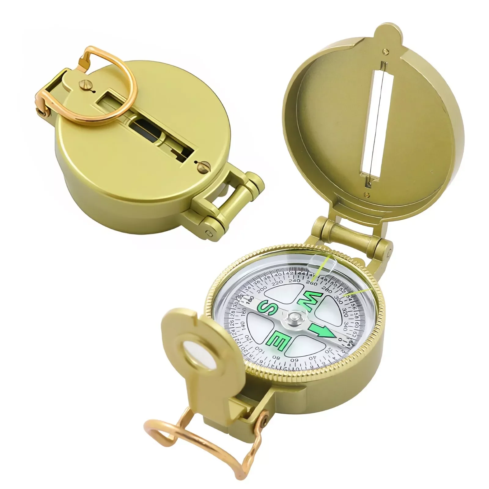 

Syncnest Compass Hiking Compass Navigation Waterproof Shockproof Military Grade Military Compass Outdoor Exploration