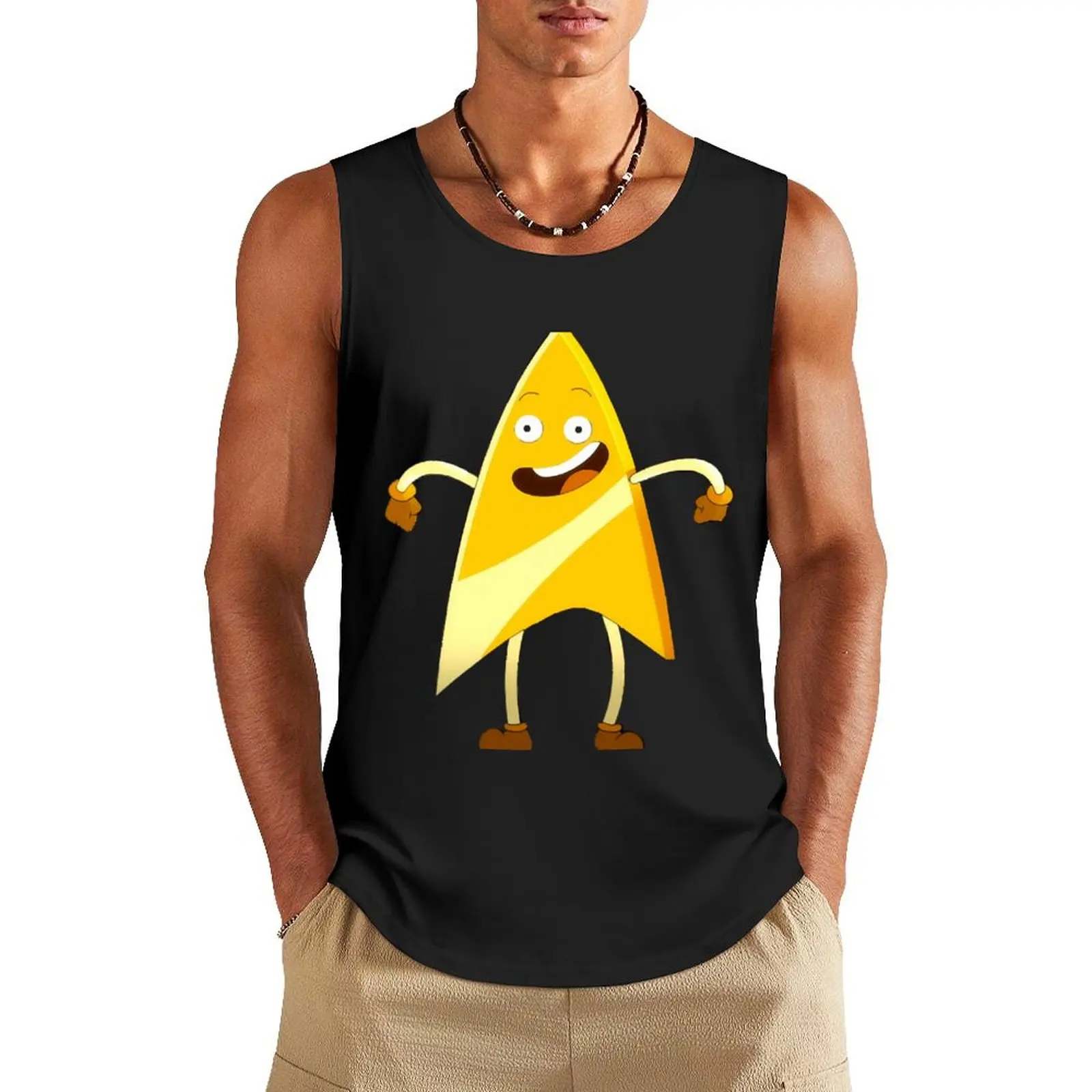

Badgey! Tank Top sports suits sleeveless shirt man