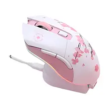 DAREU-ratón para Gamer de modos duales, RGB, 2,4G, inalámbrico, con cable, batería de recarga integrada de 930mAh con Macro Set para PC y portátil