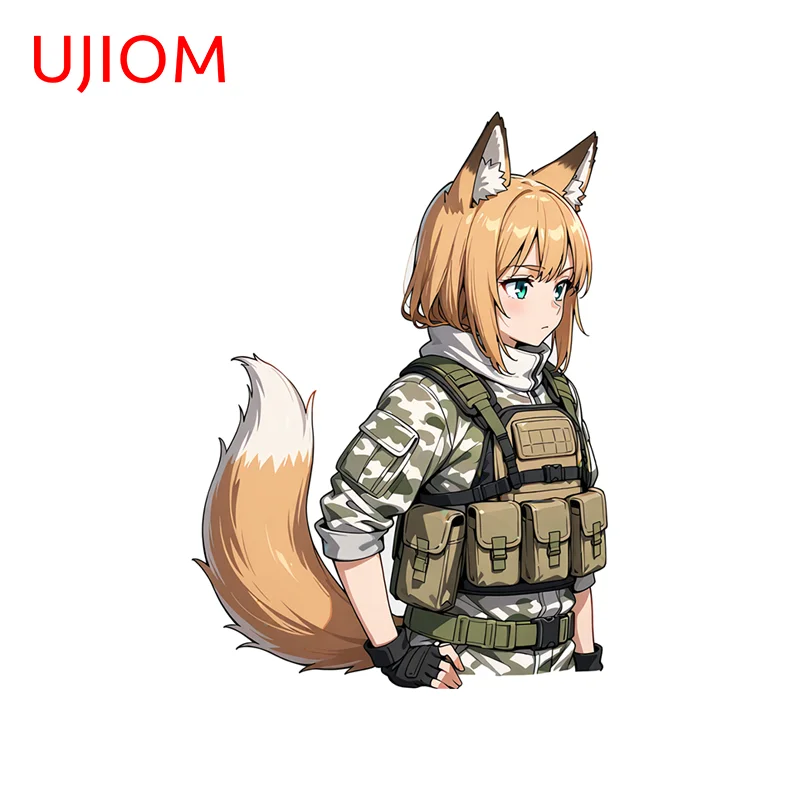 UJIOM Military Beast Mother Wall Sticker Occlusion Scratch Skateboard Vinyl Decal Suitable For Game Room Toolbox Decoration