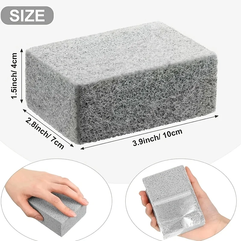 Cleaning Stone BBQ Cleaning Brick Small Grey Brick BBQ Grill Grill Plate Cleaning Tool Grease Pumice Stone Kitchen Tool