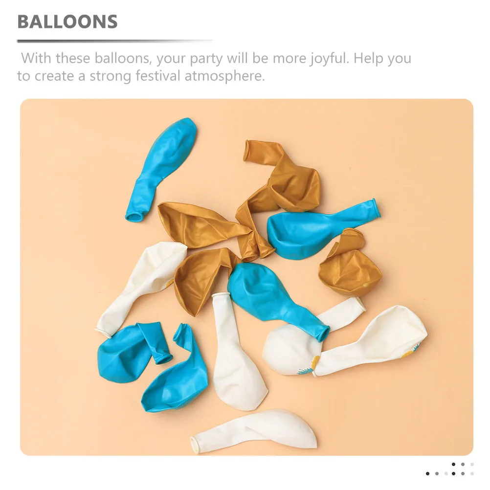 

15Pcs Pineapple Pattern Balloon Set Premium Latex Hawaii Style Party Decoration for Wall Ceiling Door Festival Photo Shoots