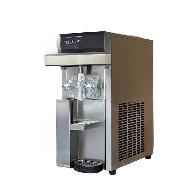 HN QDMECH Commercial self-service fully automatic ice cream machine, ice cream machine with touch screen control