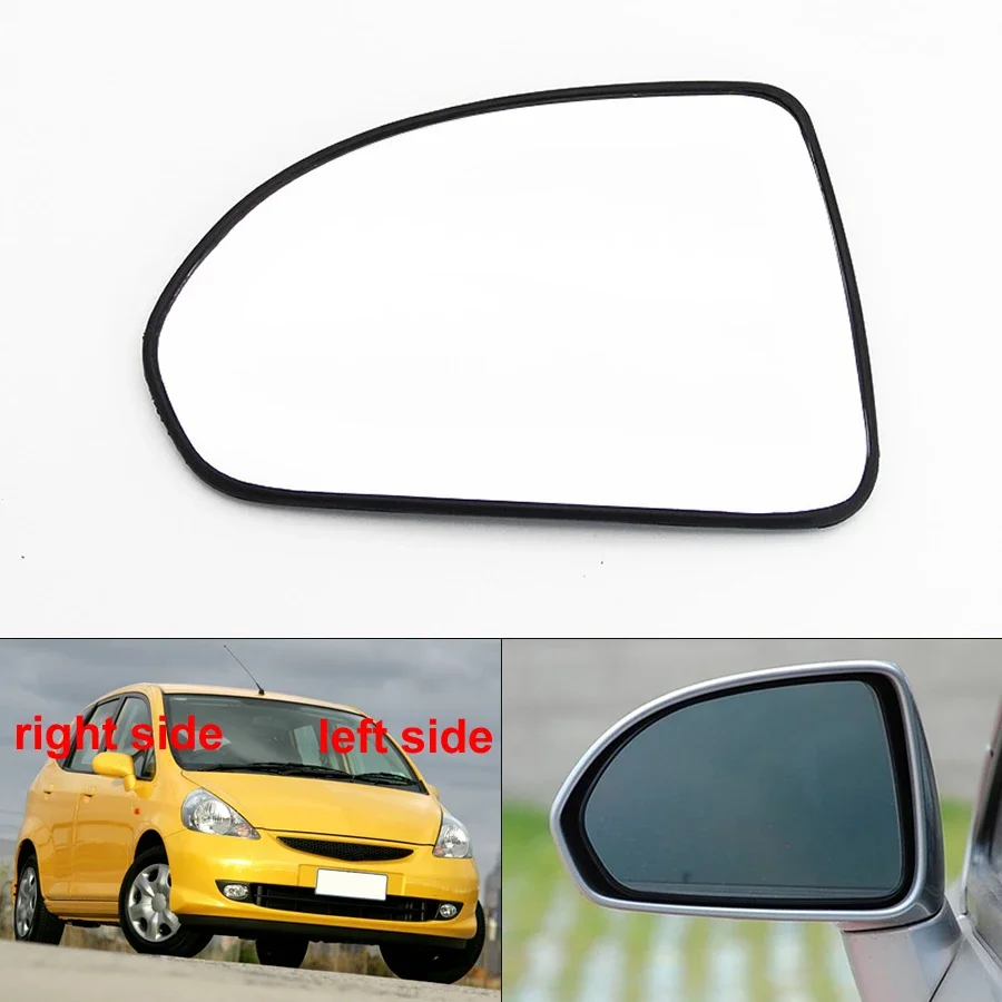 

For Honda Fit 2003-2005 City 2006-2007 Outer Rearview Side Mirrors Lens Door Wing Rear View Mirror Glass without Heating 1PCS