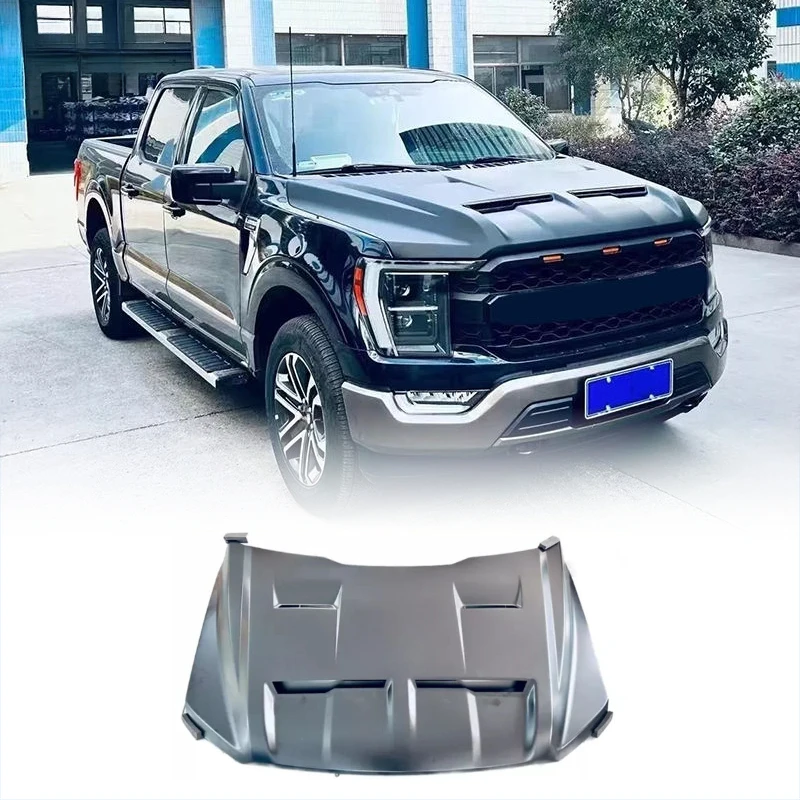 High Quality 4X4 Off Road Aluminum Vented Front Hood Bonnet Cover Fit for 2021+ Pickup Exterior Mod Parts