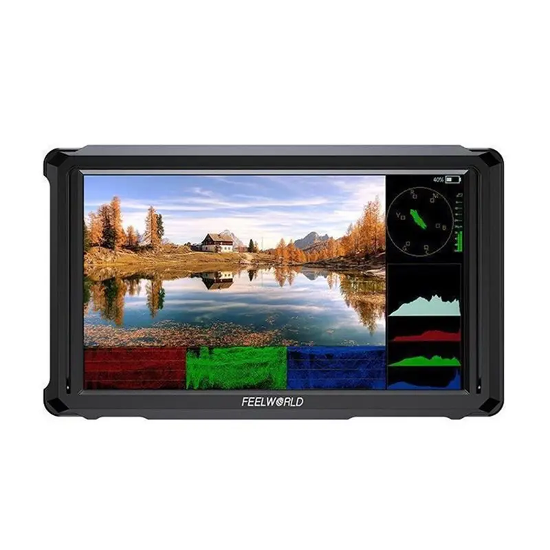 FEELWORLD FW568 PRO 6Inch High Brightness 1200Nit DSLR Monitor 60Hz 4K For Camera Rig Gimbal Compatibility
