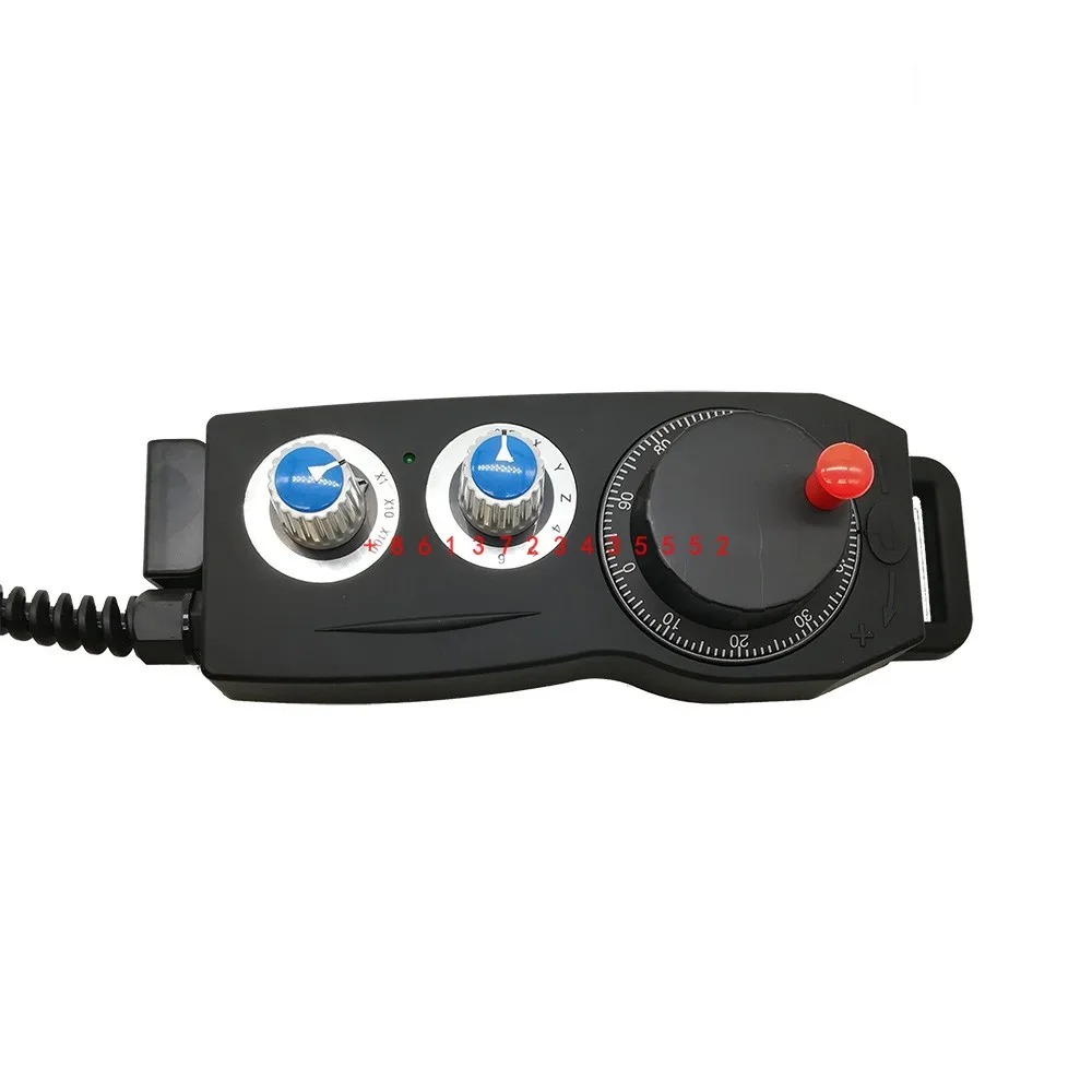 CNC Controller Machine Tool Electronic Handwheel Manual Pulse Generator 4-Axis Encoder Handheld Box Original