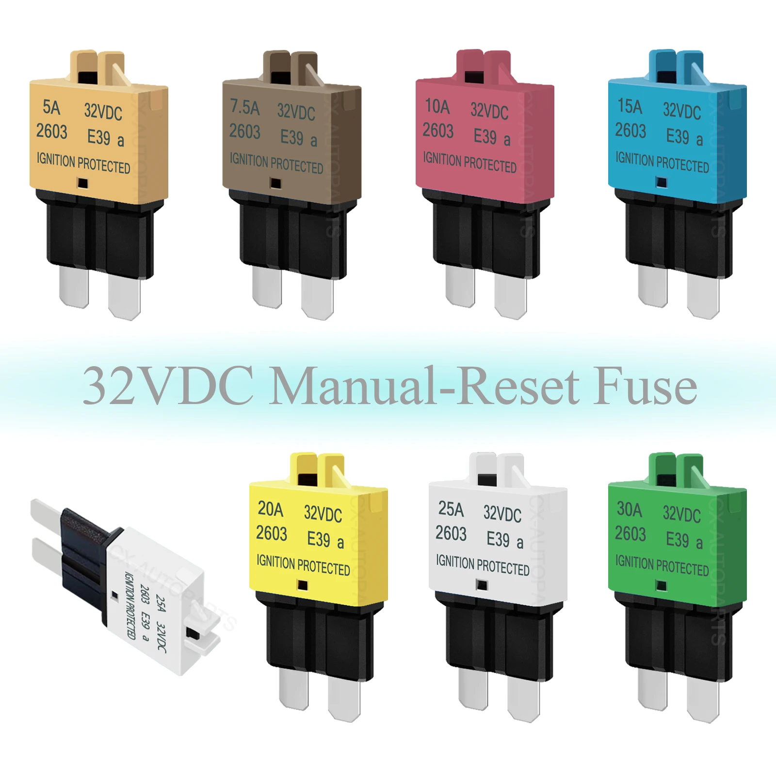 5A 7.5A 10A 20A 15A…