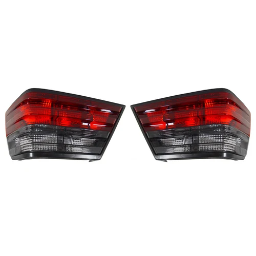 Imagen 2 del producto Luces traseras, lámpara de freno trasero de humo Euro para Mercedes Benz W124 Clase E 1986-1995, luz de iluminación de señal de coche izquierda/derecha