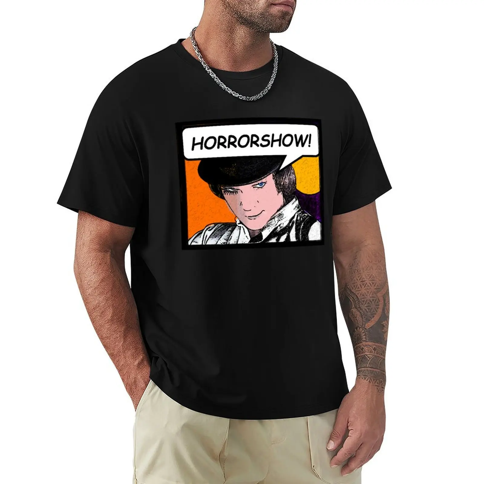 Horrorshow! T-Shirt Basic All Season Solid T-Shirt