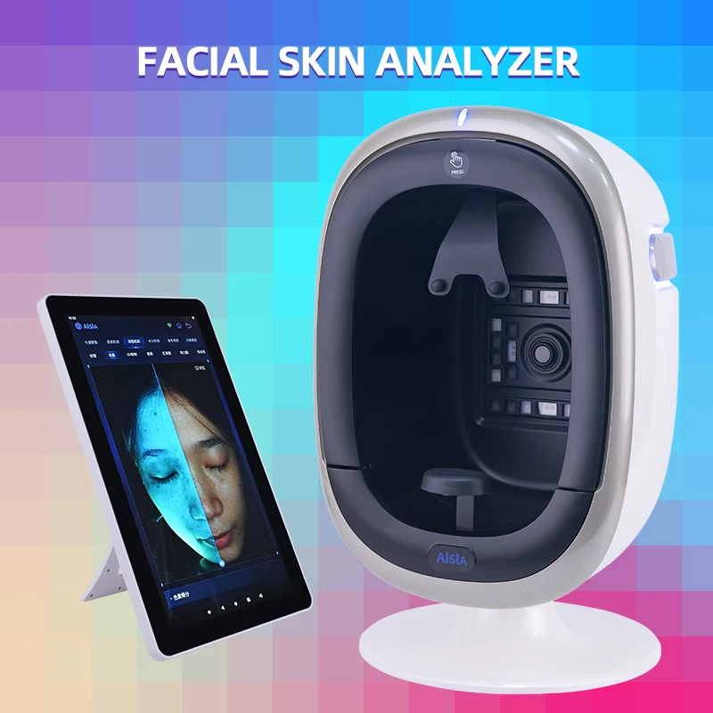 

Facial Skin Analyzer 7 Spectral Imaging 14 Skin Tests Prediction of Skin Aging Smart Recommend Function Microscopic Inspection