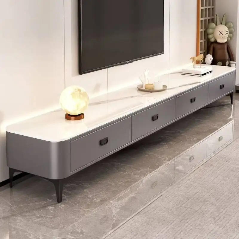 Movable Luxury Modern Tv Cabinet Drawers Wooden Designer Corner House Tv Cabinet Storage Solid Mueble Television Home Furniture