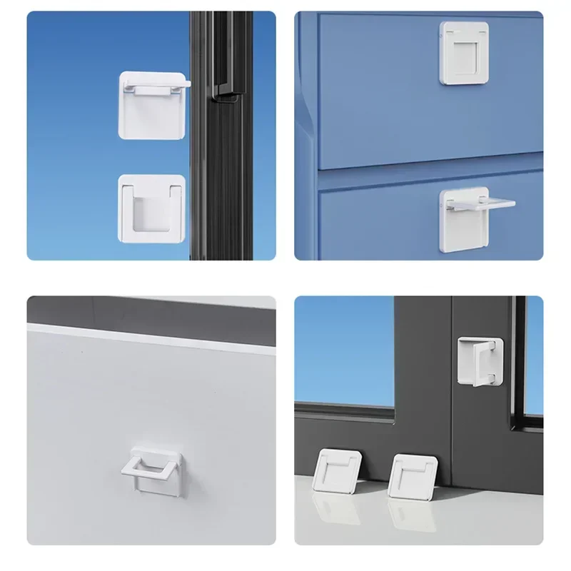 vvocci Prevention Locks Child Safety Door Lock Security Protection Universal Adjustable Sliding Window Limiter Stopper Falling