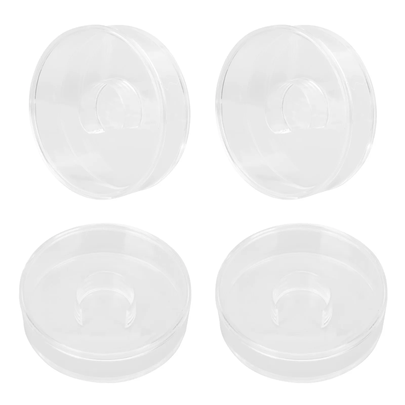 

Набор из 4 прозрачных круглых акриловых коробок для браслетов, для хранения и демонстрации ювелирных изделий, с удобным выдвижным ящиком, в удобной упаковке