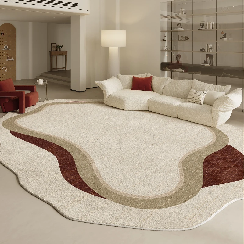 Irregular Plush Area Rug 3