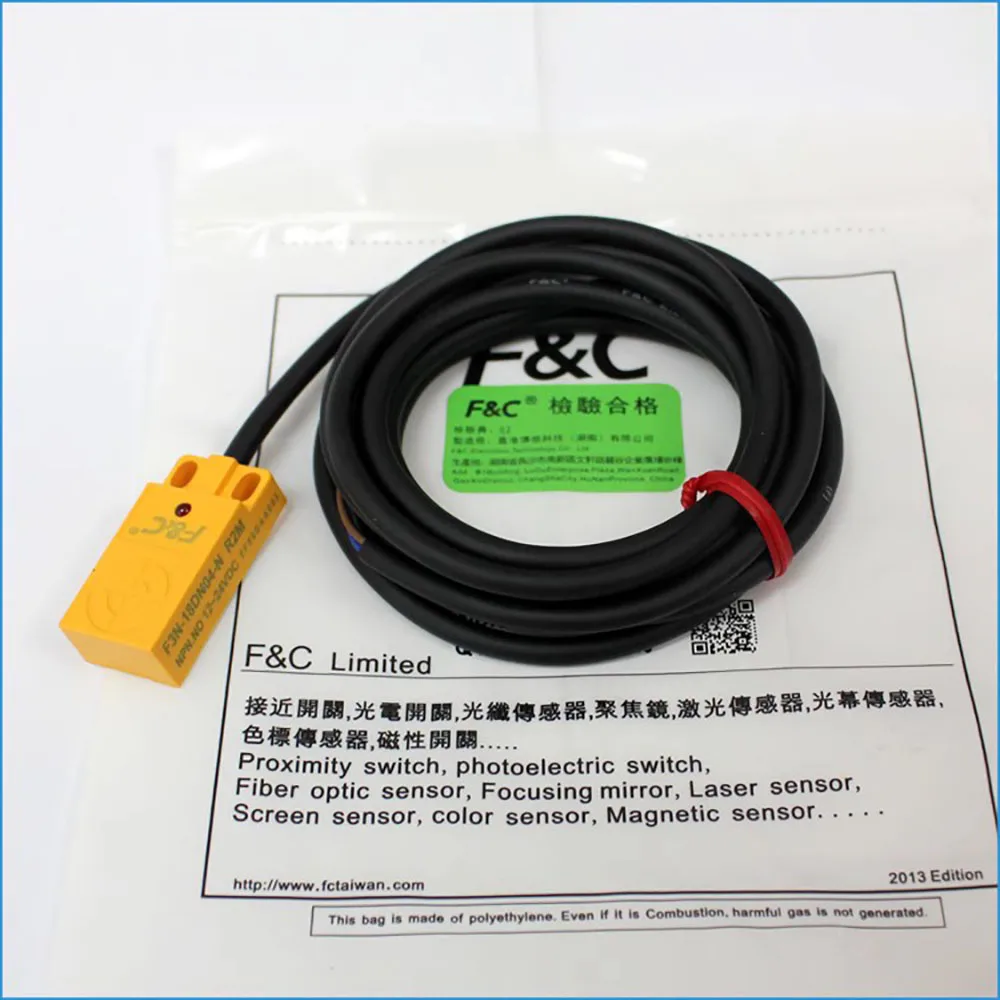 

New Products Are Hot! Sensor F3n-18dn05-n/F3n-18dn04-p Fsd04-n Square Proximity Switch