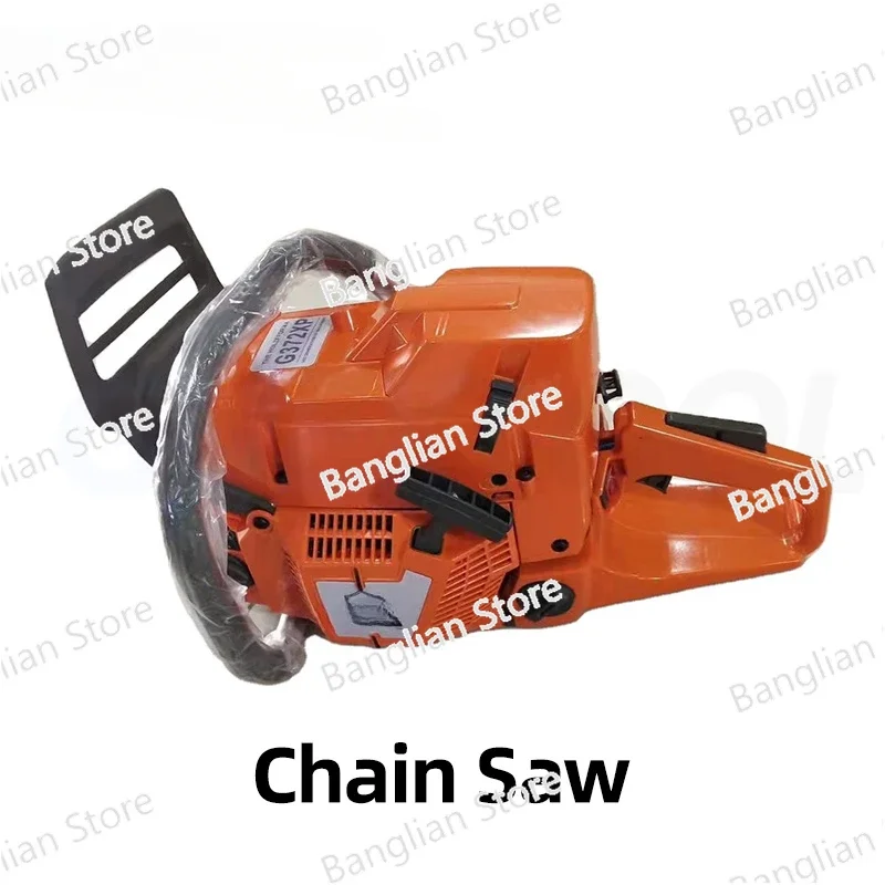 Circular Saw Gasoline Chainsaw Head 2 Stroke 3.4KW 9300rpm 65.1CC Chainsaw Power Head for Garden Lawn Tree Felling Gasoline Saw