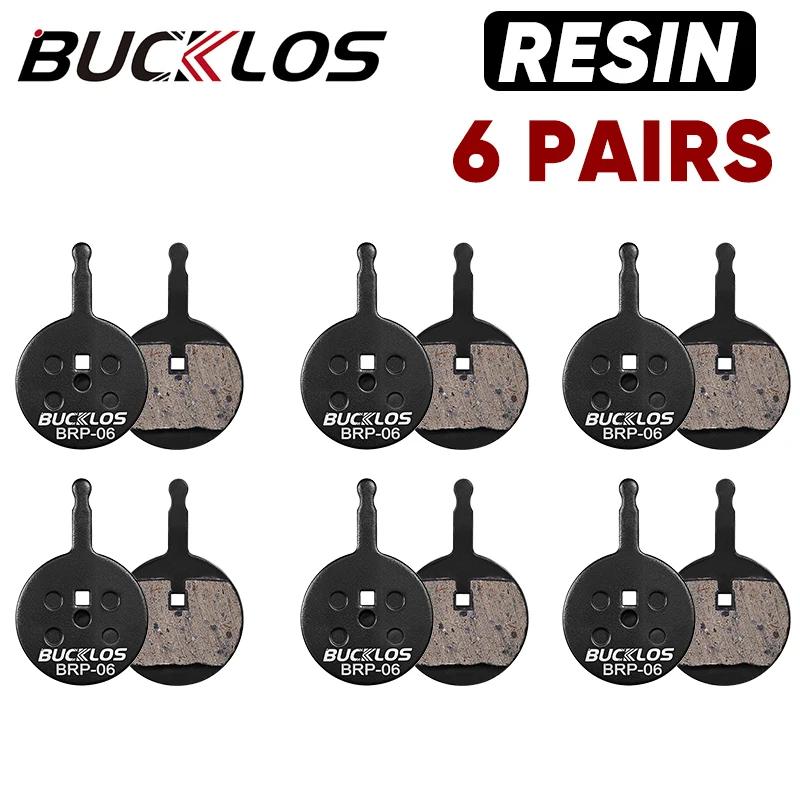 BUCKLOS Harz-Scheibenbremsbeläge für SRAM AVID BB5 Verschleißfeste Hydraulische Bremsbeläge MTB-Bremsbeläge für AVID BB5 Fahrradteile